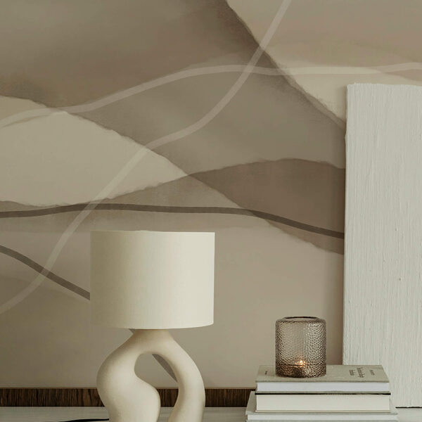 Γαλήνια κύματα σε απαλούς γήινους τόνους