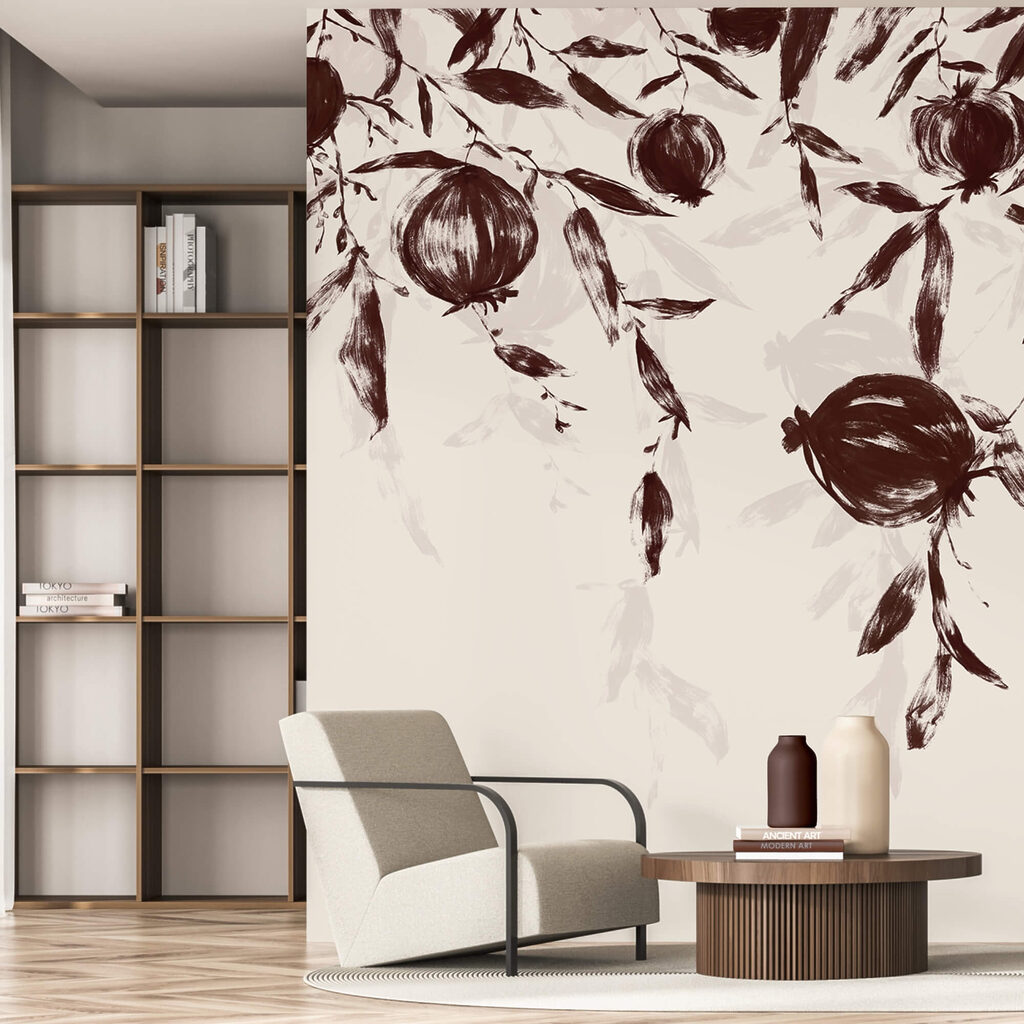 Ζωγραφική φρούτων σε κλαδί