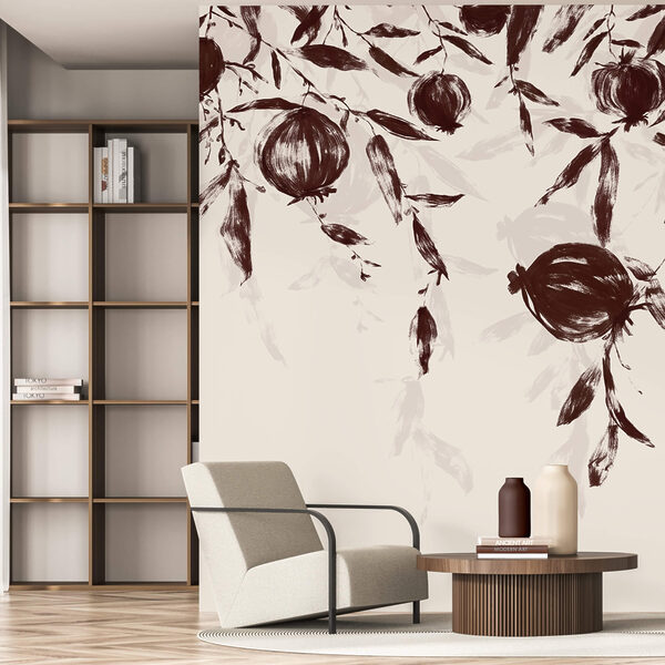 Ζωγραφική φρούτων σε κλαδί