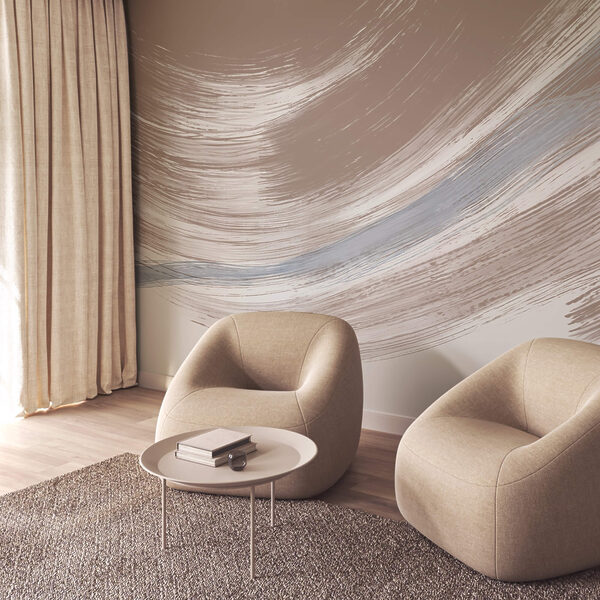 Απαλές αποχρώσεις αναμειγνύονται σε απαλή κίνηση