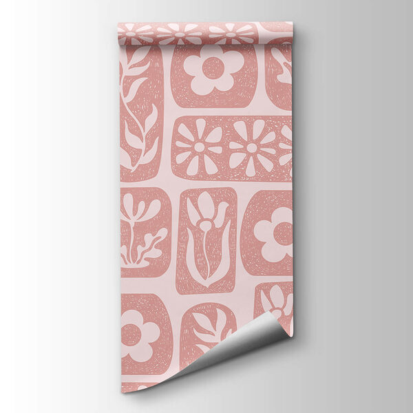 Pattern of flowers and leaves Pattern of flowers and leaves