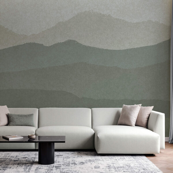 Τοπίο με βουνά και ομίχλη Τοπίο με βουνά και ομίχλη