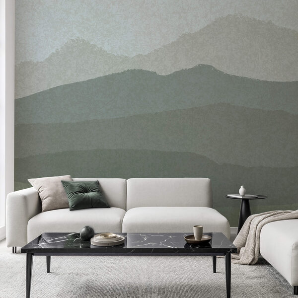 Τοπίο με βουνά και ομίχλη Τοπίο με βουνά και ομίχλη