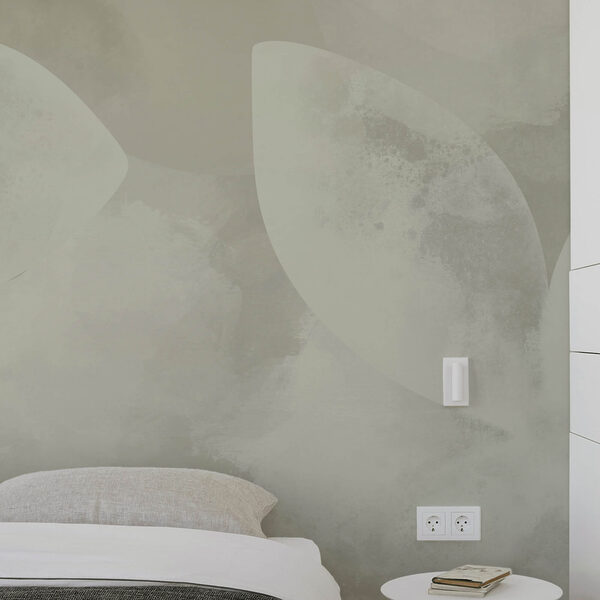 Λευκό μοτίβο λουλουδιών