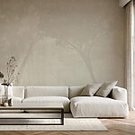 Ταπετσαρίες Wall murals Foggy forest with trees