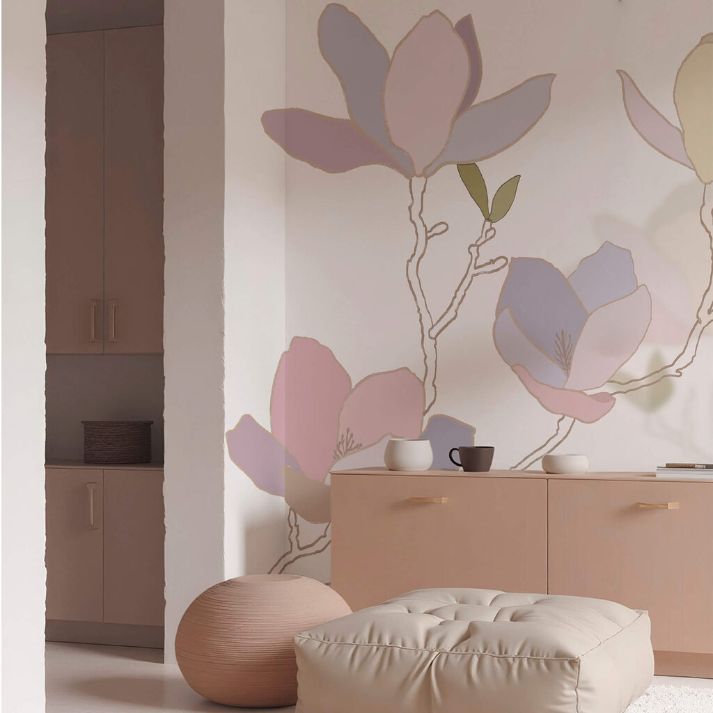 Λεπτά άνθη σε απαλές παστέλ αποχρώσεις Λεπτά άνθη σε απαλές παστέλ αποχρώσεις