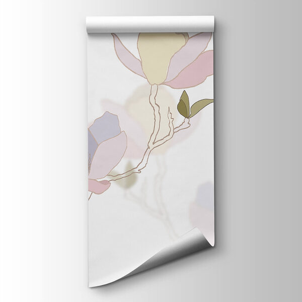 Delicate blossoms in soft pastel hues Delicate blossoms in soft pastel hues