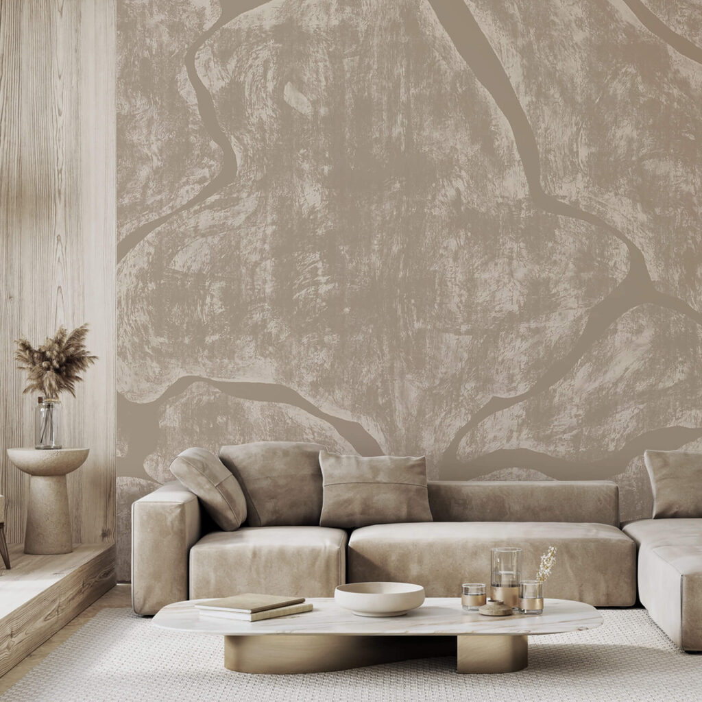 Οργανικό μοτίβο σε απαλές αποχρώσεις