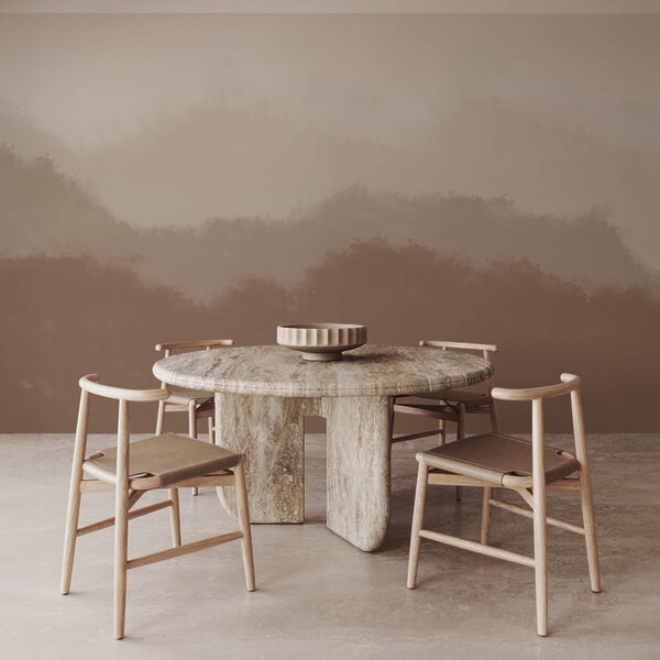 Καφέ και λευκό φόντο