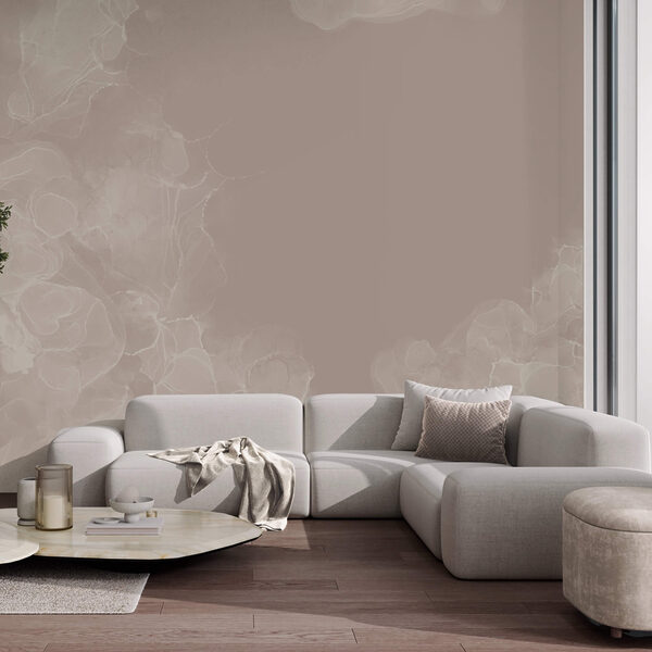 Ομίχλη που στροβιλίζεται σε απαλές αποχρώσεις