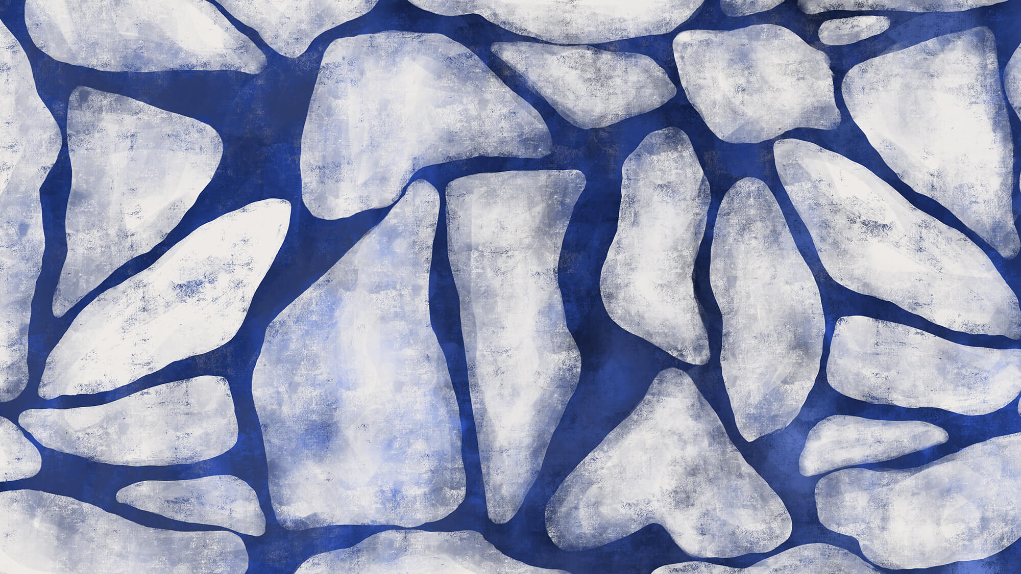 Blue and white pattern Blue and white pattern