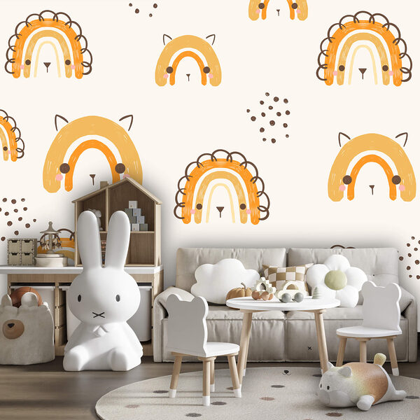 Μοτίβο με ζωάκια καρτούν