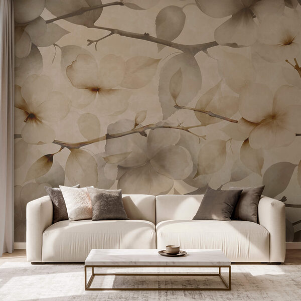 Απαλά λουλούδια σε απαλό φόντο