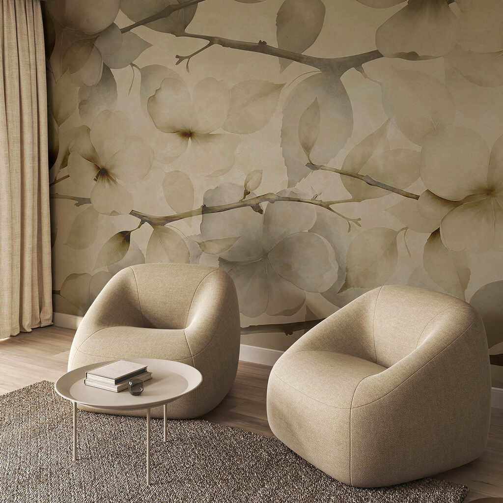 Απαλά λουλούδια σε απαλό φόντο