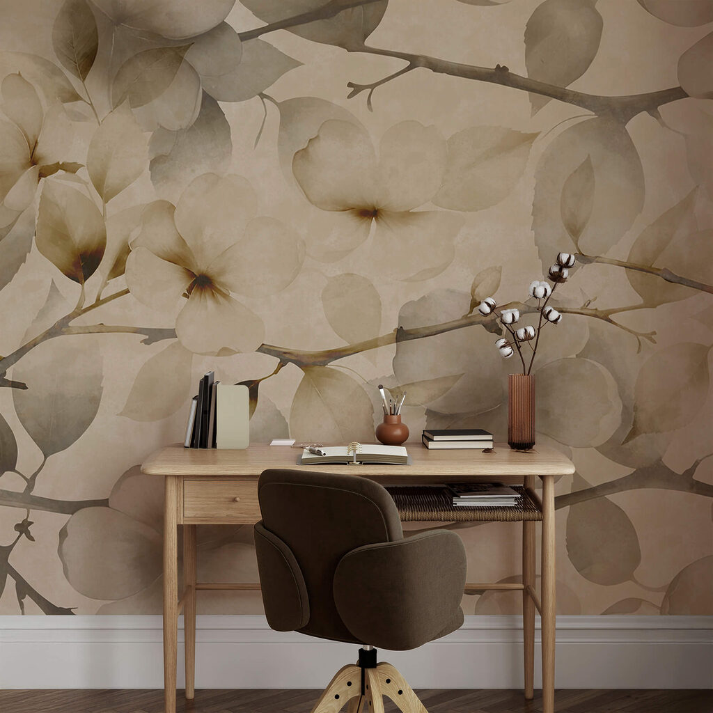 Απαλά λουλούδια σε απαλό φόντο