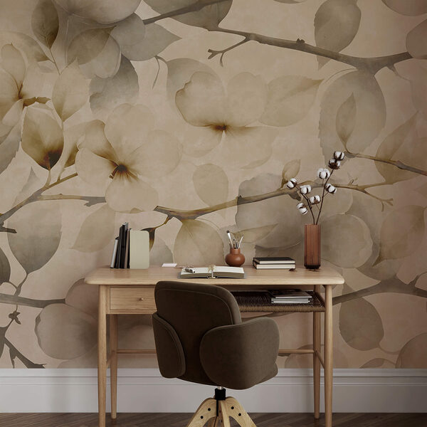 Απαλά λουλούδια σε απαλό φόντο