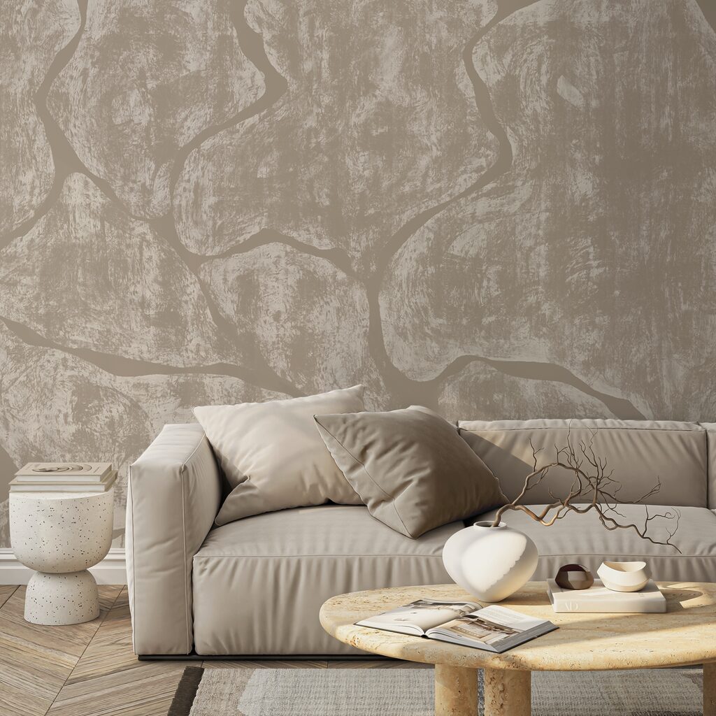 Οργανικό μοτίβο σε απαλές αποχρώσεις