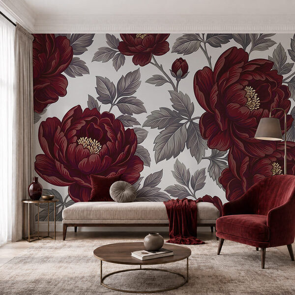 - Κομψό floral σχέδιο σε έντονα χρώματα - Κομψό floral σχέδιο σε έντονα χρώματα