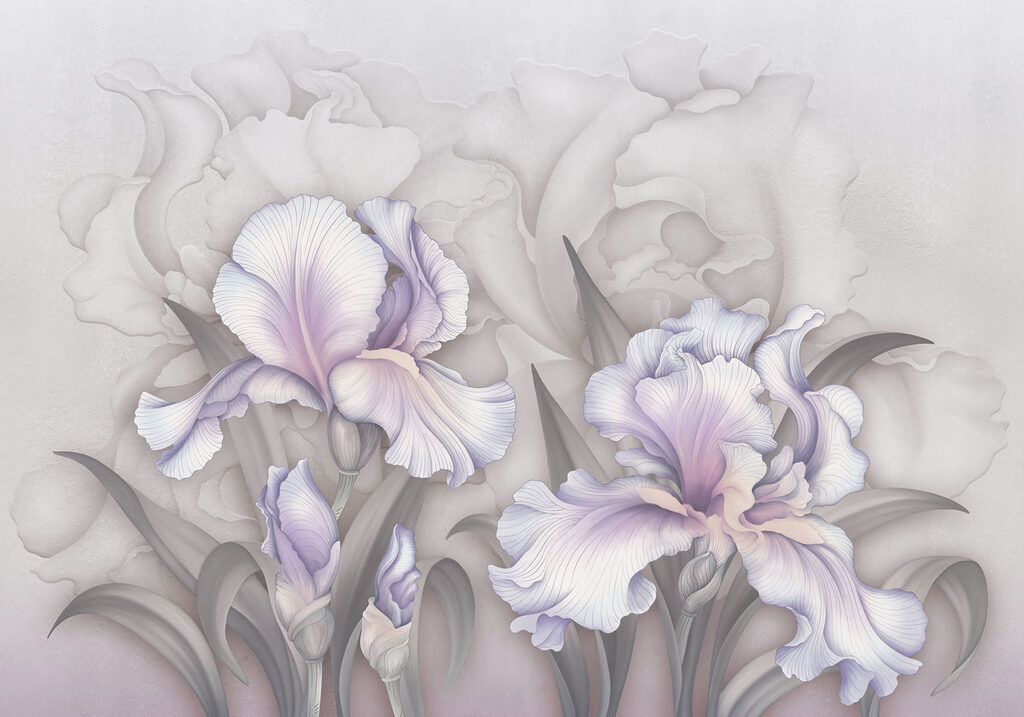 Delicate blooms in soft hues Delicate blooms in soft hues
