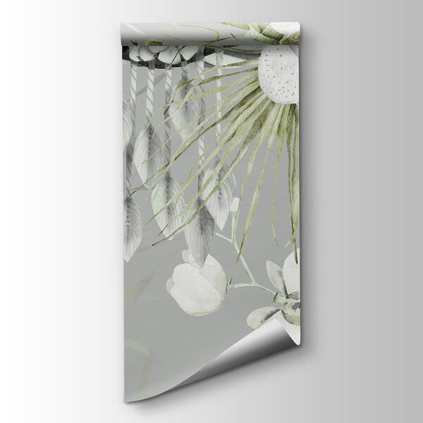 Floral pattern with birds and flowers
