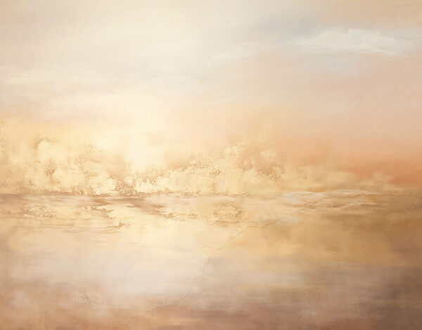 Painting of a desert landscape