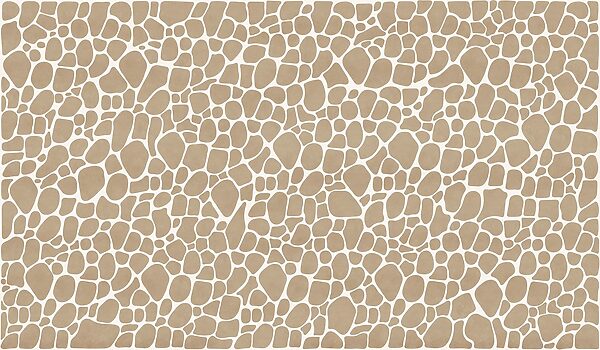 Pattern of brown and white stones Pattern of brown and white stones