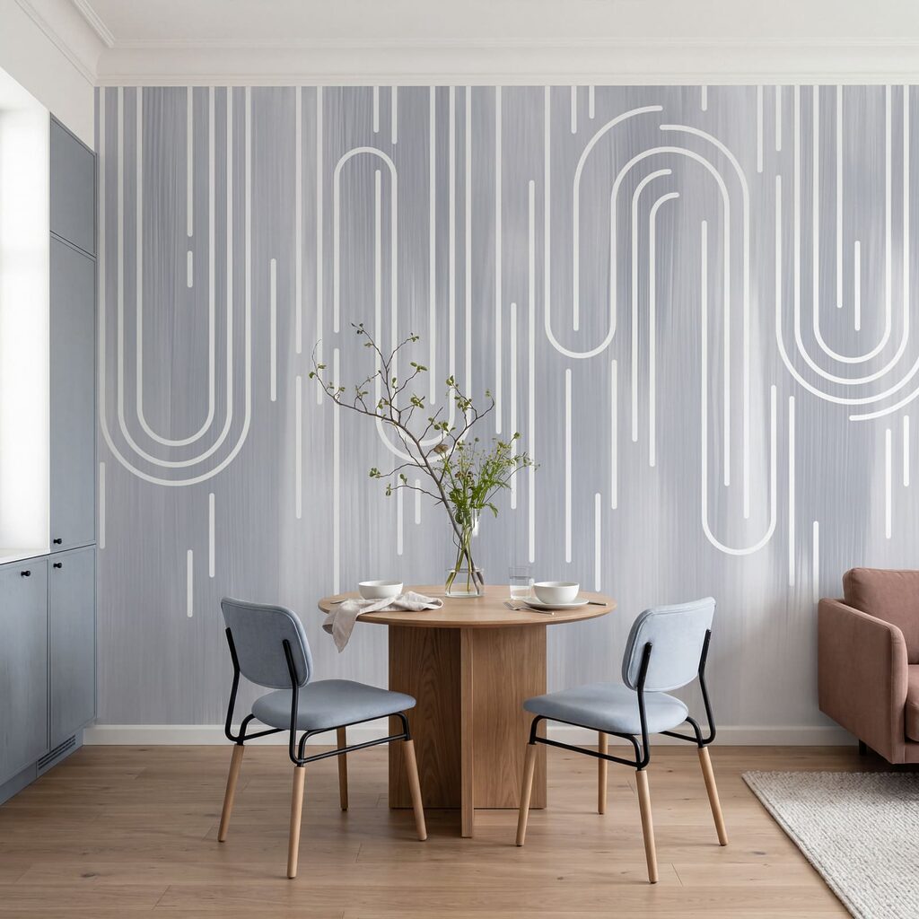 Λευκές γραμμές σε γκρι φόντο Λευκές γραμμές σε γκρι φόντο