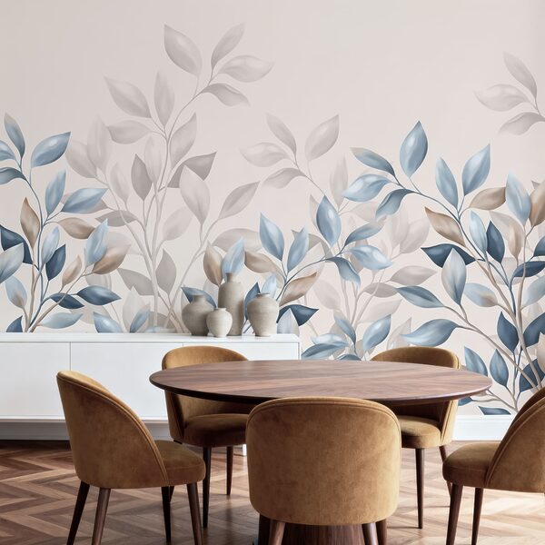 Χαριτωμένα φύλλα σε απαλές αποχρώσεις
